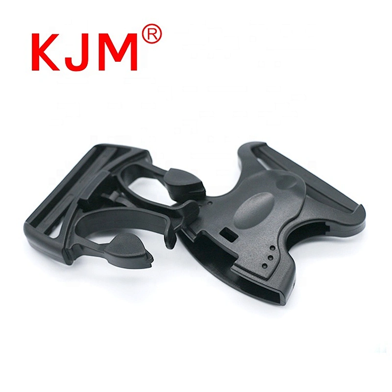 KJM 50mm plastic side release buckle with lock for tactical police and military