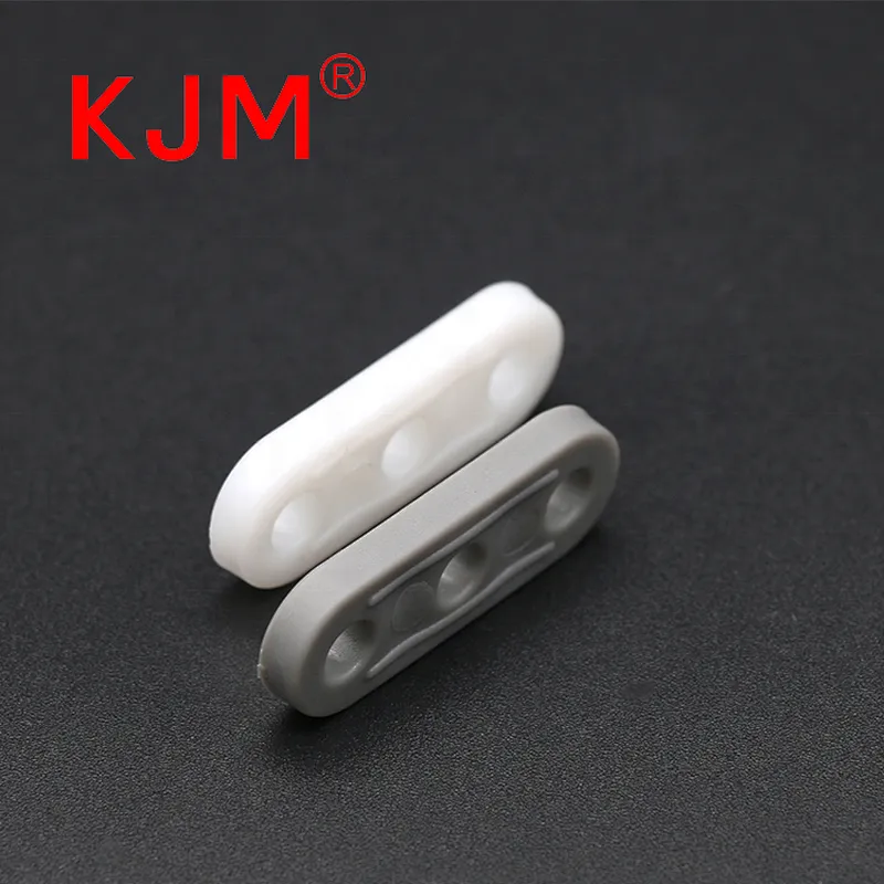 Customized Outdoor Canopy Camping Tent Tensioner PP Plastic 3 Holes Wind Rope Fixed Adjuster Buckle