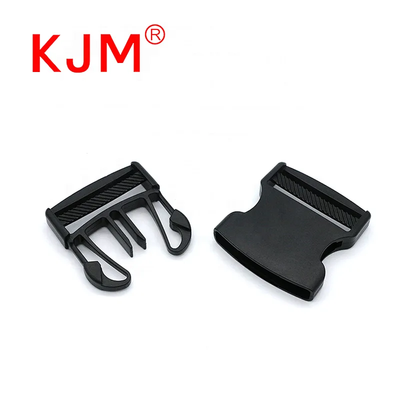 Plastic 50mm Dual Adjustable Quick Side Release Buckle for Sports Bag