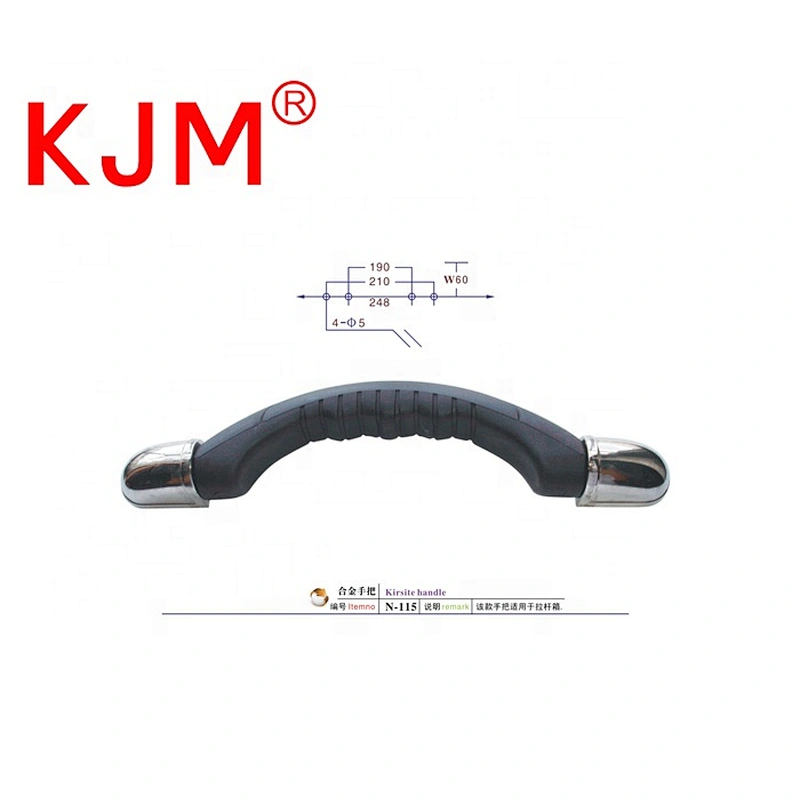 Make In China Luggage Accessories Replacement Parts Hardware  Metal Suitcase Handle for Case