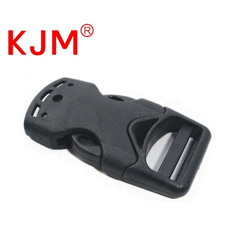 High quality adjuster buckles black custom POM plastic cam buckle for camera straps