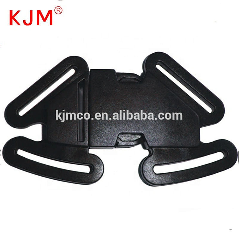 KJM High Quality 4 Point Safety Strap Side Quick Release Plastic Buckle 38mm for Baby Carrier Kid Chair