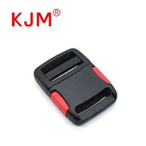 KJM OEM 38mm Adjustable Safety Belt Side Release Plastic Buckle for Life Jacket Vest