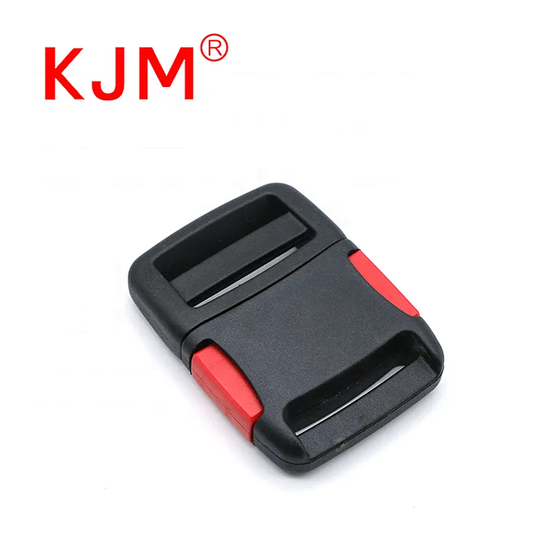 KJM OEM 38mm Adjustable Safety Belt Side Release Plastic Buckle for Life Jacket Vest