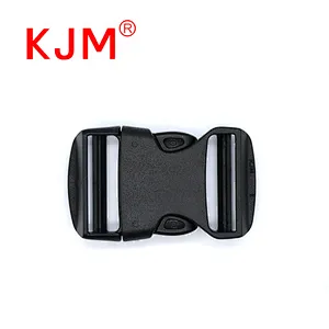 Hot Sale High Quality Black Custom POM Plastic Strap Belt Buckle for Backpack