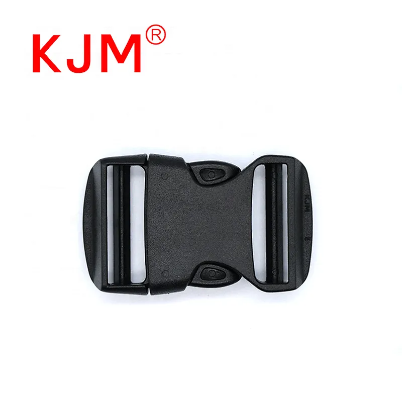 Hot Sale High Quality Black Custom POM Plastic Strap Belt Buckle for Backpack