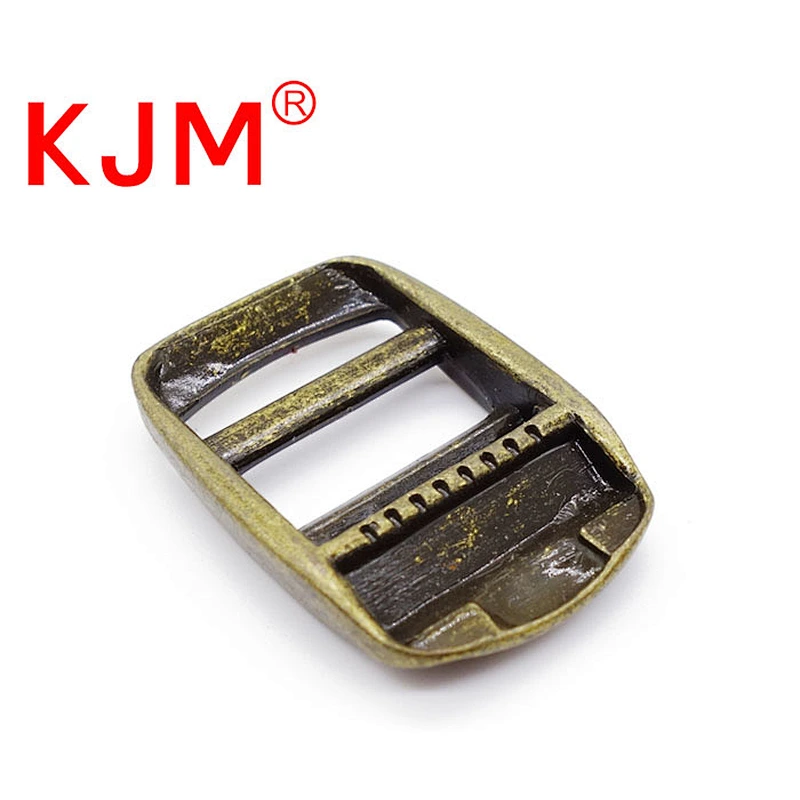 KJM 20mm 25mm Adjustable Strap Metal Ladder Lock Buckle for Backpack Webbing