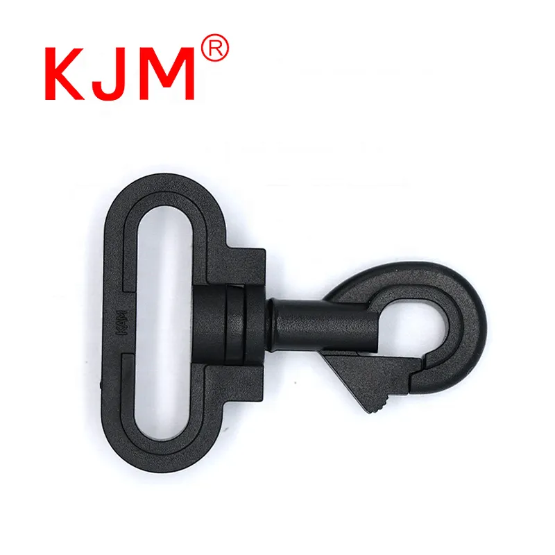 In stock plastic swivel snap hook belt clip for bag