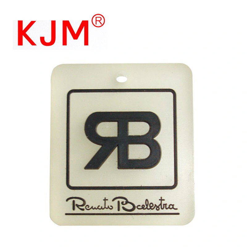 Wholesale Custom Logo Plastic Rubber Badge Logo for Garment