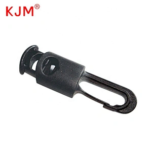Wholesale OEM ODM durable cord end cord lock hook plastic rope stopper
