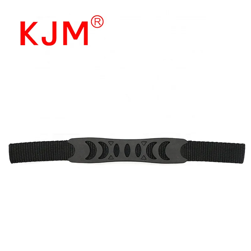 KJM Plastic Rubber Webbing Handle for Camera Bag Backpack