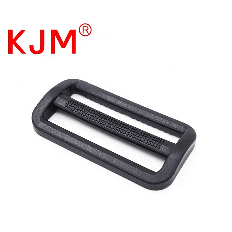 China Factory Non-slip Plastic Strap Tri-glide Buckle for Backpack Webbing