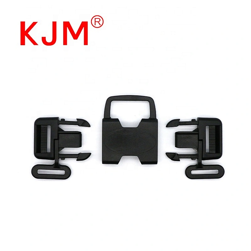KJM Customized Service 5 Way Plastic Side Release Buckle with Safety Belt for Children Stroller