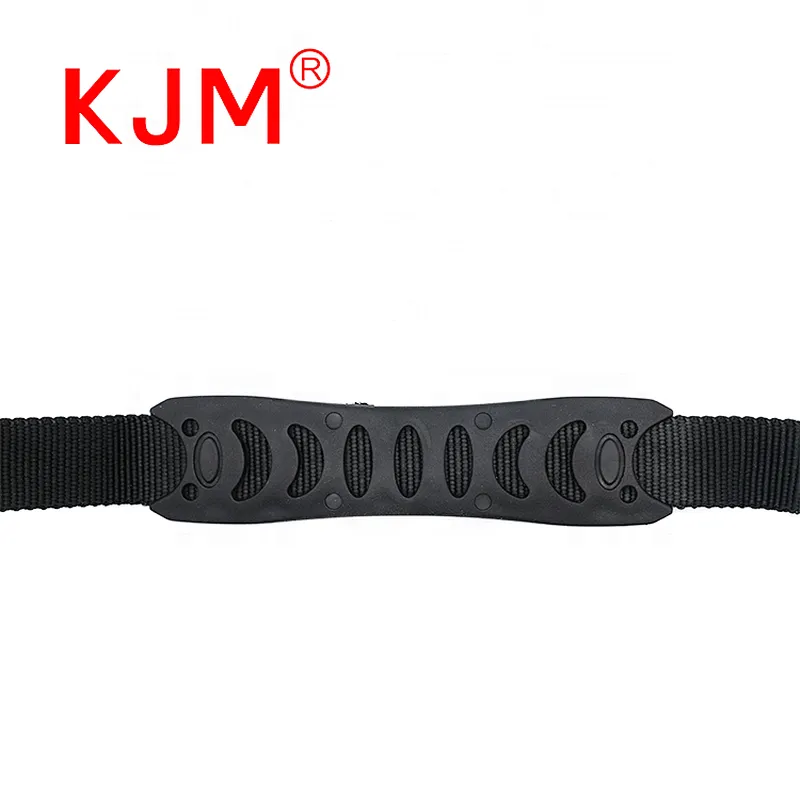 KJM Wholesale PVC Rubber Plastic Carry Handle with Flat Strap for Camera Bag Backpack