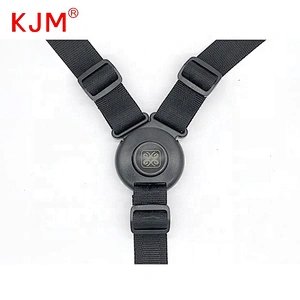 KJM Custom Harness Strap Quick Center Release 3 Way Plastic Buckle for Baby Stroller Children's Cradle