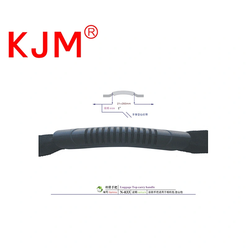 High quality plastic handle with belt for hiking bag camera bag