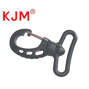KJM 38mm 50mm Plastic Safety Strap Swivel Snap Hook for Backpack Tents Bike Bag