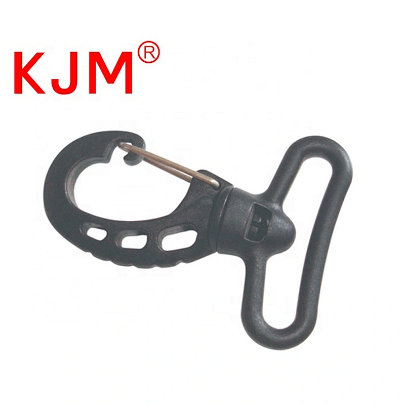 KJM 38mm 50mm Plastic Safety Strap Swivel Snap Hook for Backpack Tents Bike Bag
