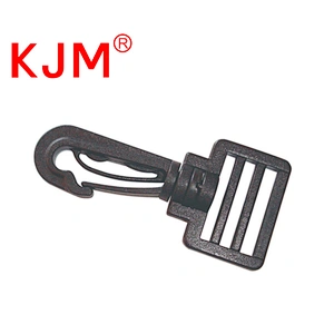 KJM 25mm Webbing Plastic Swivel Snap Hook for Backpack Baby Stroller