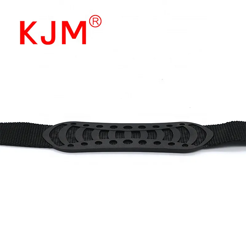 KJM Custom Cycling Travel Bag Backpack Parts Plastic Rubber Pull Webbing Carry Handle