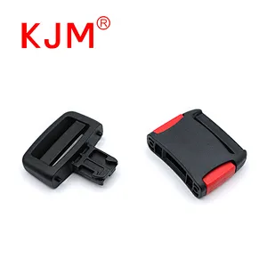 KJM OEM 38mm Adjustable Safety Belt Side Release Plastic Buckle for Life Jacket Vest