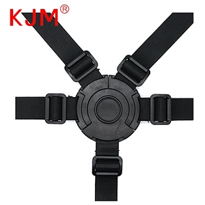 Customized Logo 5 Point Top Quick Release Buckle of Baby Chair Harness