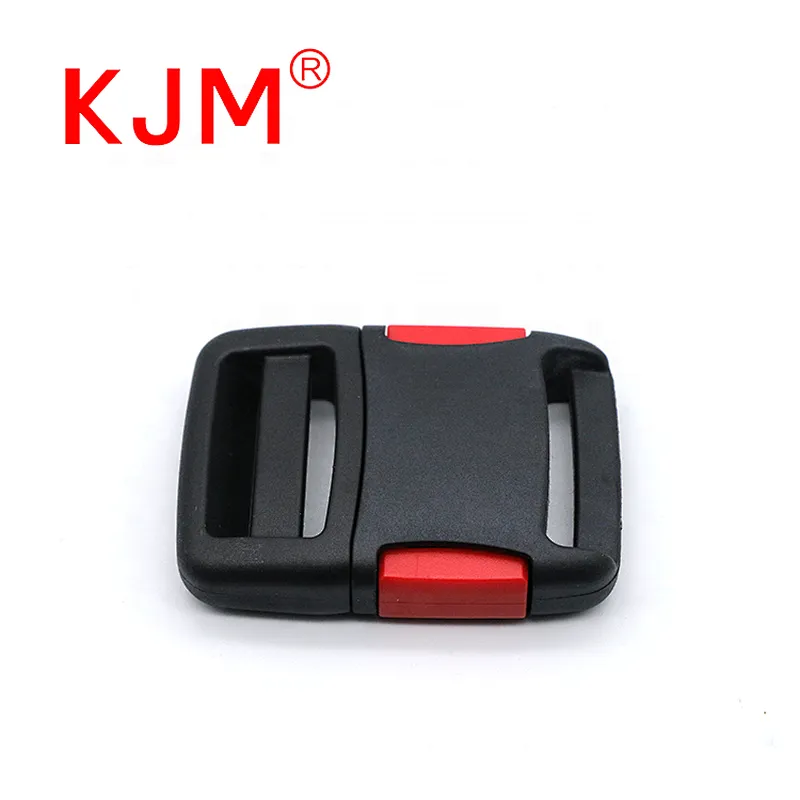 KJM OEM 38mm Adjustable Safety Belt Side Release Plastic Buckle for Life Jacket Vest