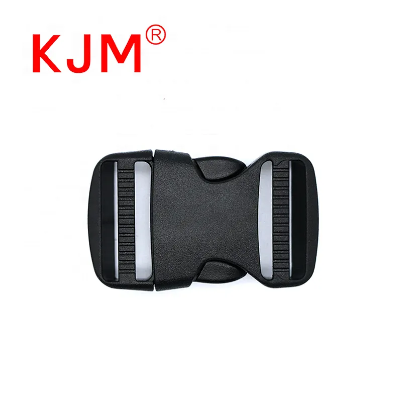Hot Sale High Quality Black Custom POM Plastic Strap Belt Buckle for Backpack