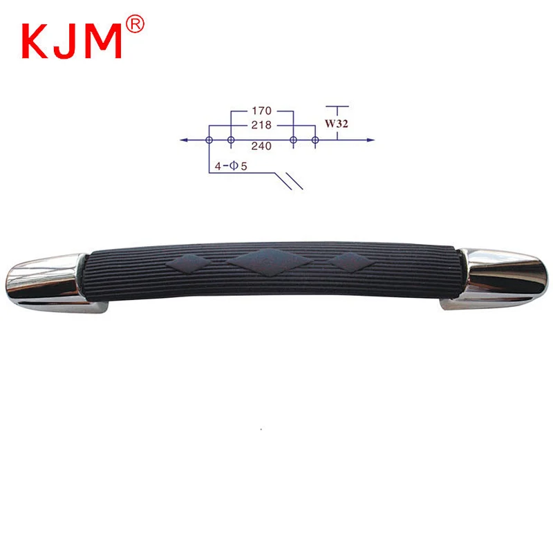 Durable suitcase accessories zinc alloy luggage handle replacement parts