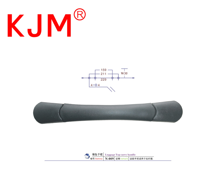 High quality easy carry top handle for luggage suitcase