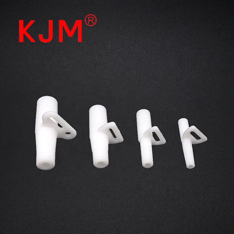 China Factory Price Outdoor Camping Accessories White PP Plastic Small Tent Pole Connectors Part