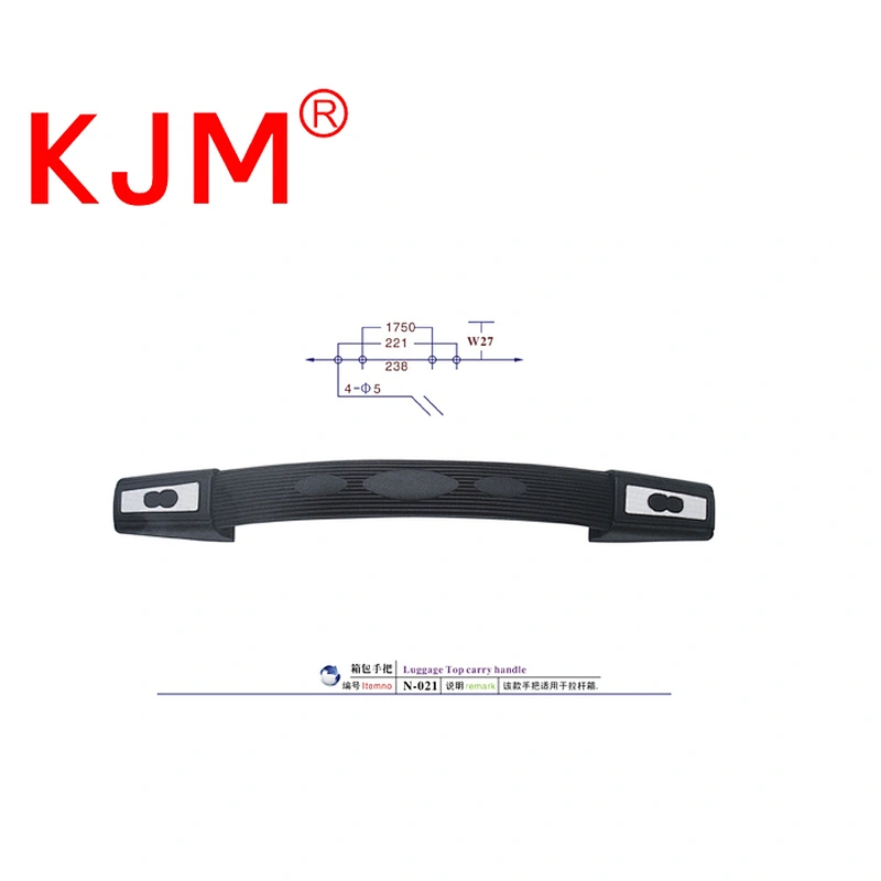 High quality POM plastic top carry handle for luggage