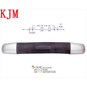 Strong metal luggage parts luggage handle