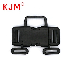 KJM Customized Service 5 Way Plastic Side Release Buckle with Safety Belt for Children Stroller