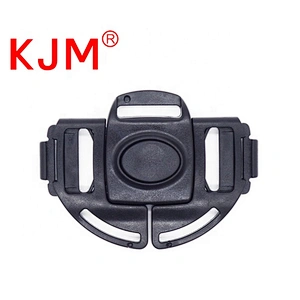 KJM 5 Point Plastic Clip Stroller Safety Harness Strap Buckle for Baby Stroller