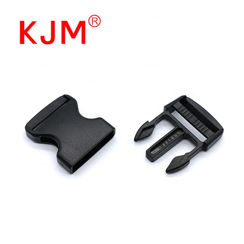 KJM Customized 38mm Polyester Carry Belt with Plastic Buckle for Baby Carrier Backpack Sling Wrap