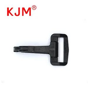 Manufactory Wholesale Black Plastic Durable Release Hook for Backpack