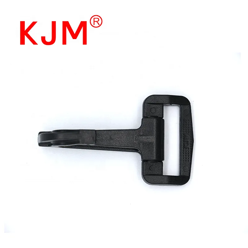 Manufactory Wholesale Black Plastic Durable Release Hook for Backpack