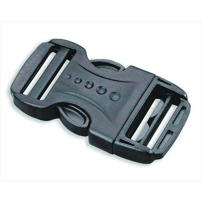 Wholesale 1 Inch Double Adjustable Side Release Non Slip Backpack Buckle for Sport Bag Camera Bag