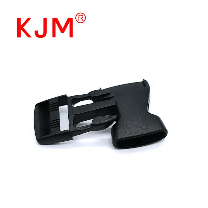 Factory POM adjustable plastic safety belt side release buckle for baby carrier mom bags