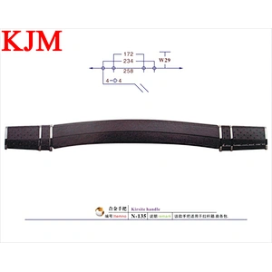 Handle type accessories  for luggage and business bag
