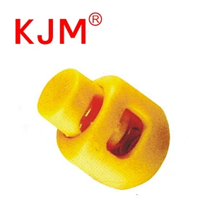 Wholesale Spring Plastic Round Drawstring Cord Locks End