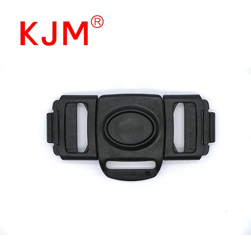 KJM Customized 3 Point Center Release Harness Seat Belt Buckle of Safety Belt for Baby Booster Chair