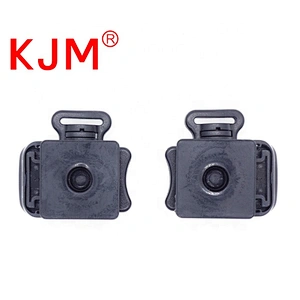 KJM China Factory OEM Quick Release Plastic 20mm Shoulder Connect Strap Buckle for Baby Carrier