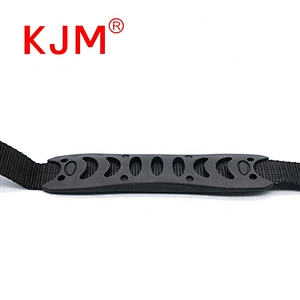 KJM Wholesale PVC Rubber Plastic Carry Handle with Flat Strap for Camera Bag Backpack