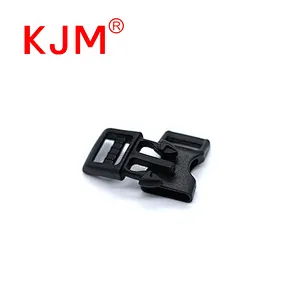 Wholesale 10mm Curved Side Release Plastic Breakaway Buckle for Pet Collar