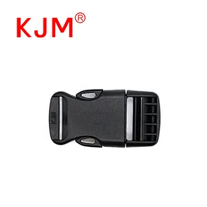 KJM 25mm Plastic Side Release Buckle with Lock for Backpack Stroller