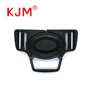 KJM 3 Way Plastic Stroller Safety Belt Breakaway Buckle for Baby Booster Kid Swing