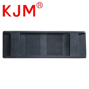 Custom size plastic backpack strap pad laptop bags suitcases PVC plastic shoulder pad