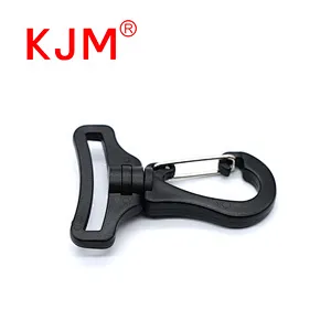 Safety plastic snap swivel hook for backpack camera bag strap